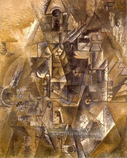 La clarinette 1911 kubismus Pablo Picasso Ölgemälde